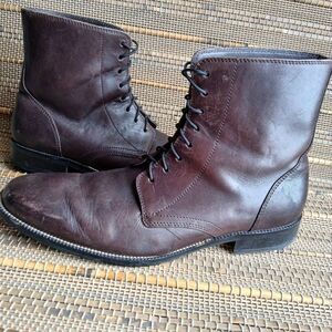 Mens Cole Haan Brown Leather Williams Boot Size 8.5